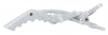FRAMAR SEPARE MECHES GLITTER GATOR GRIPS x4