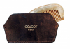 COUCOT PEIGNE EN CORNE LE VOYAGEUR 9.5cm x 4.5cm