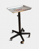 FRAMAR TABLE DE SERVICE PLATEAU ALUMINIUM + 3 BOLS