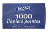 PAPIER POINTE DELORME x1000