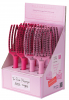 OLIVIA GARDEN PRESENTOIR FINGERBRUSH THINK PINK 8pcs