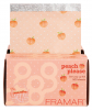 FRAMAR PEACH PLEASE ALU FEUILLE PREDECOUPEE GAUFREE x 500