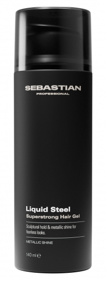 SEBASTIAN LIQUID STEEL GEL COIFFANT EXTRA FORT 140 ml