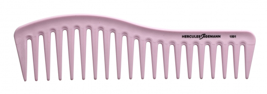 SILKLINE PEIGNE AFRO DENTS LARGES ROSE SL1501