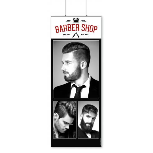 BANNIERE BARBIER 50 x130cm