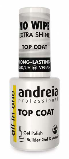ANDREIA ALL IN ONE TOP COAT EXTRA BRILLANT SANS RESIDUS 10.5 ml