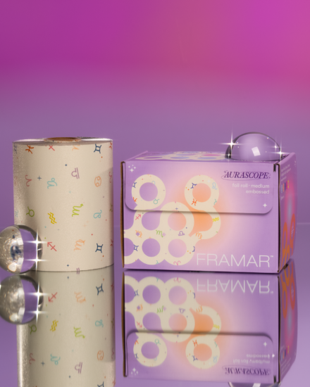 FRAMAR AURASCOPE ALU ROULEAU GAUFRE MEDIUM