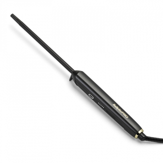 BABYLISS FER CURL WAND PM CERAMIC BLACK OXYDE D10mm ** New