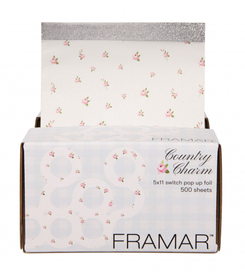 FRAMAR COUNTRY CHARM ALU FEUILLE PREDECOUPEE GAUFREE x 500