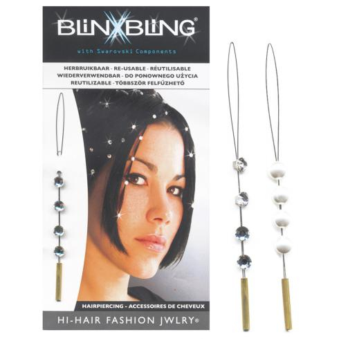 BLIN BLING STRASS/PERLE x4