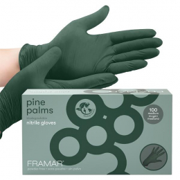 FRAMAR GANT NITRILE PINE PALMS x 100