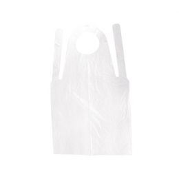 TABLIER PLASTIQUE BLANC ECO x30