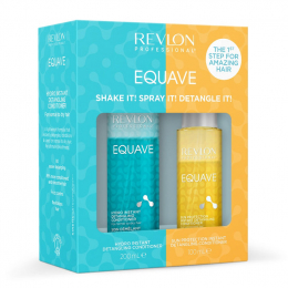 REVLON PACK EQUAVE HYDRO 200ml + EQUAVE SUN 100ml New