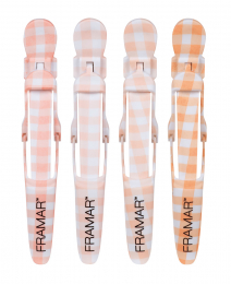 FRAMAR PEACH PLEASE SEPARE MECHES GATOR GRIPS x4