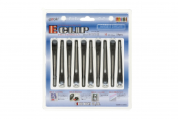 GORIKI E-CLIP M NOIR ou TRANSPARENT 10cm x10pcs