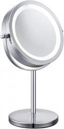 MIROIR ROND SUR PIED GROSSISSANT X10