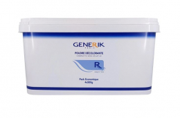 GENERIK POUDRE DECOLORANTE 7 TONS POT 4x500g