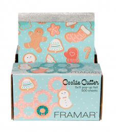 FRAMAR COOKIE CUTTER ALU FEUILLE PREDECOUPEE GAUFREE x 500